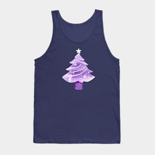 Purple Christmas Tank Top